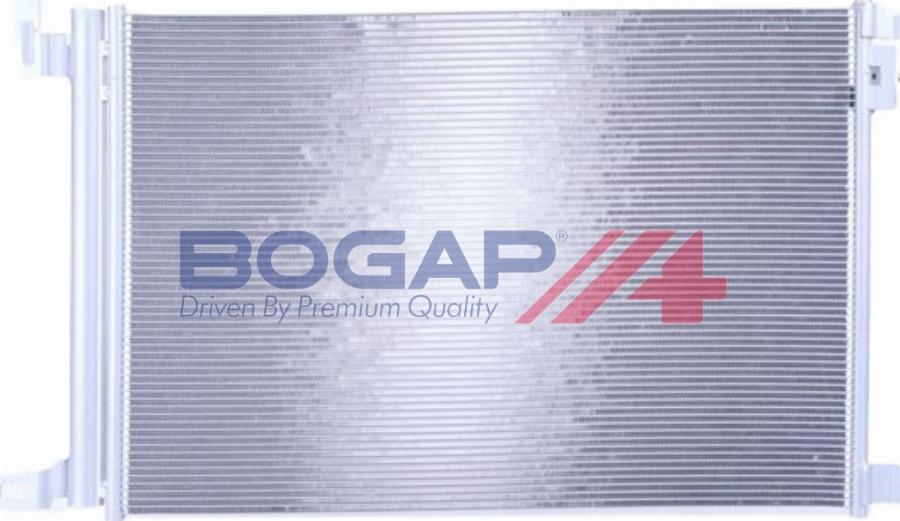 BOGAP A4117160 - Конденсатор, кондиціонер autozip.com.ua