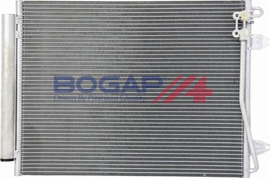 BOGAP A4117108 - Конденсатор, кондиціонер autozip.com.ua