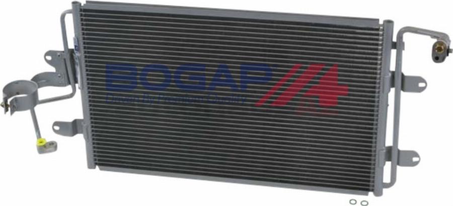 BOGAP A4117103 - Конденсатор, кондиціонер autozip.com.ua