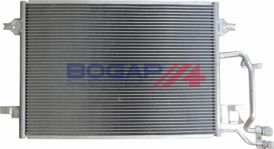 BOGAP A4117111 - Конденсатор, кондиціонер autozip.com.ua
