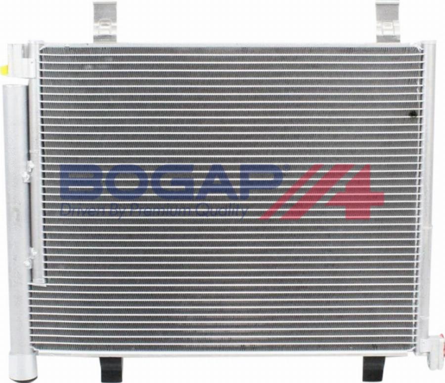 BOGAP A4117139 - Конденсатор, кондиціонер autozip.com.ua
