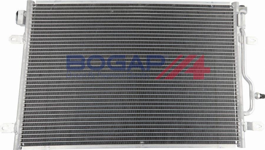 BOGAP A4117130 - Конденсатор, кондиціонер autozip.com.ua