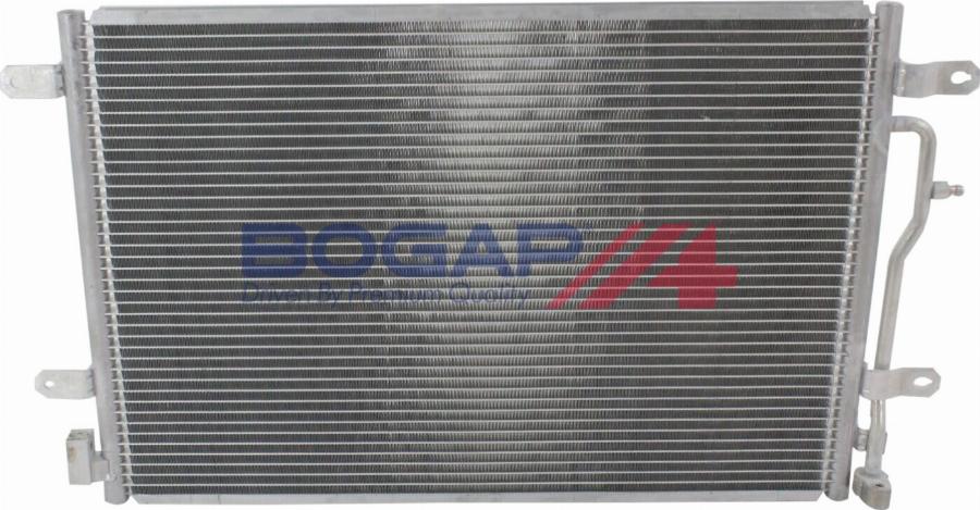 BOGAP A4117131 - Конденсатор, кондиціонер autozip.com.ua