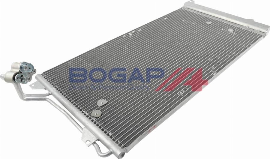 BOGAP A4117124 - Конденсатор, кондиціонер autozip.com.ua