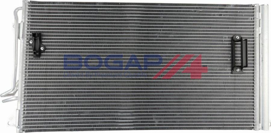 BOGAP A4117124 - Конденсатор, кондиціонер autozip.com.ua