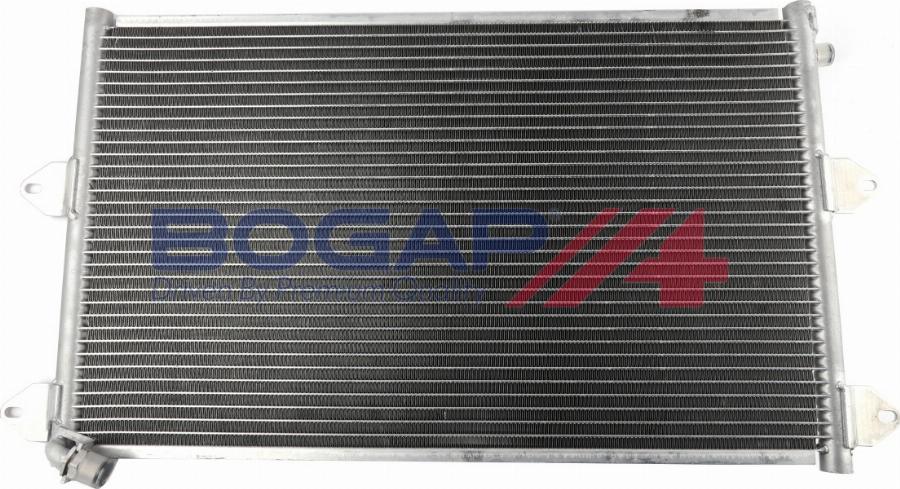 BOGAP A4117121 - Конденсатор, кондиціонер autozip.com.ua