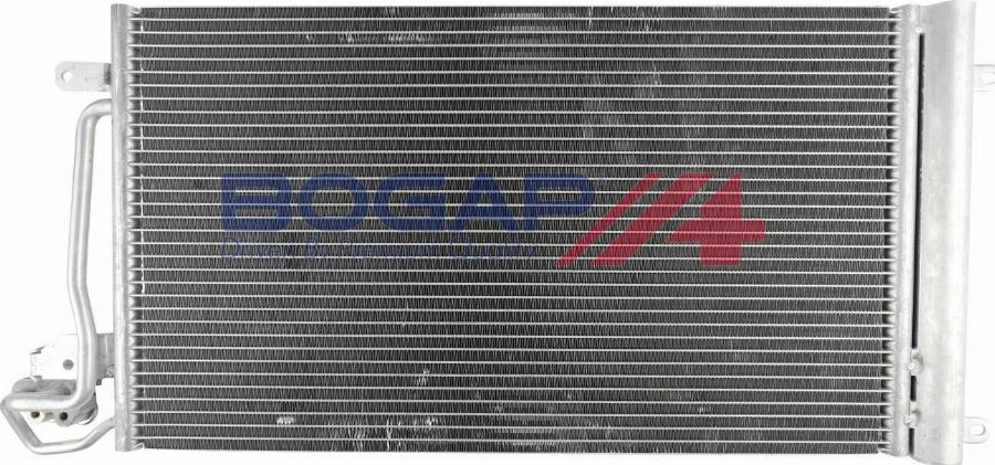 BOGAP A4117123 - Конденсатор, кондиціонер autozip.com.ua