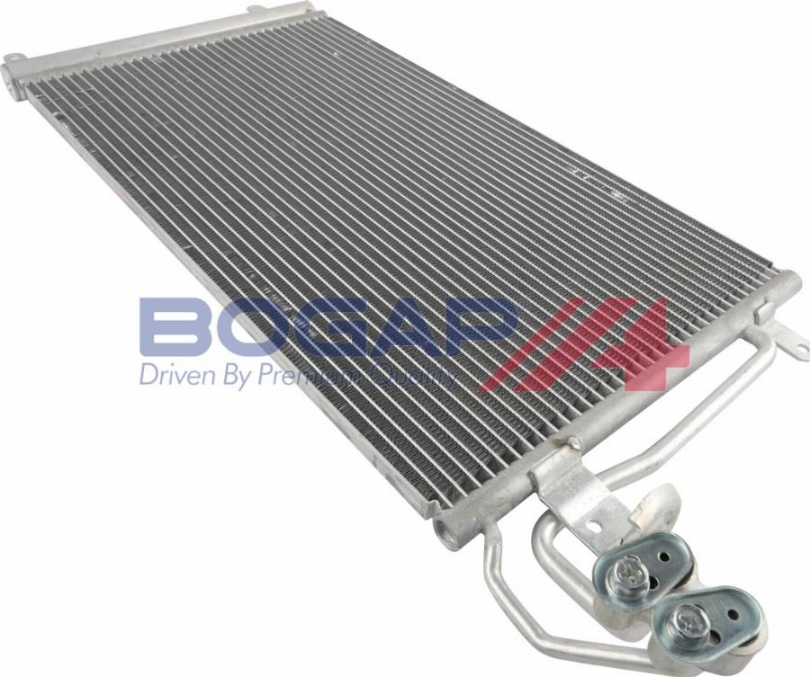 BOGAP A4117123 - Конденсатор, кондиціонер autozip.com.ua