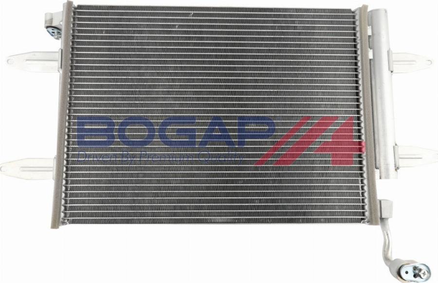 BOGAP A4117122 - Конденсатор, кондиціонер autozip.com.ua