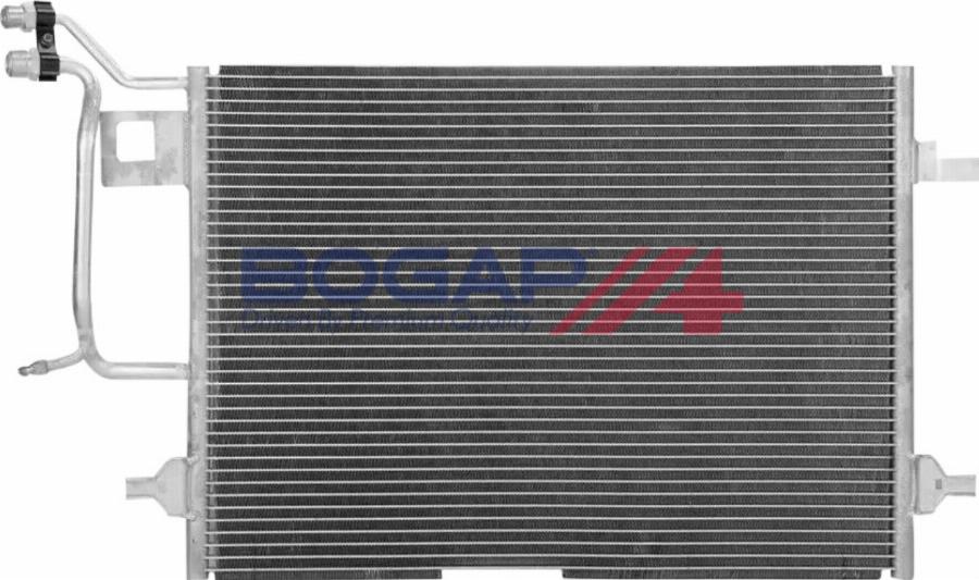 BOGAP A4117127 - Конденсатор, кондиціонер autozip.com.ua