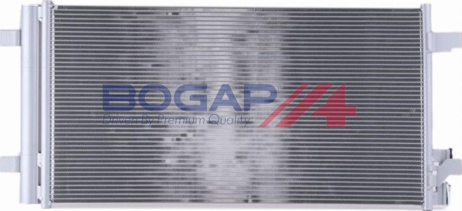 BOGAP A4117173 - Конденсатор, кондиціонер autozip.com.ua