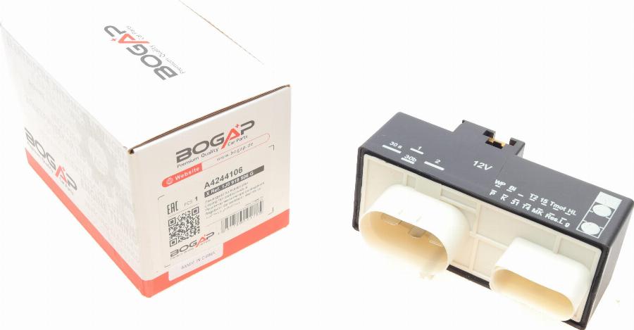 BOGAP A4244106 - Блок управління, ел. вентилятор (охолодження двигуна) autozip.com.ua