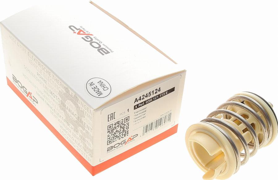 BOGAP A4245124 - Термостат, охолоджуюча рідина autozip.com.ua