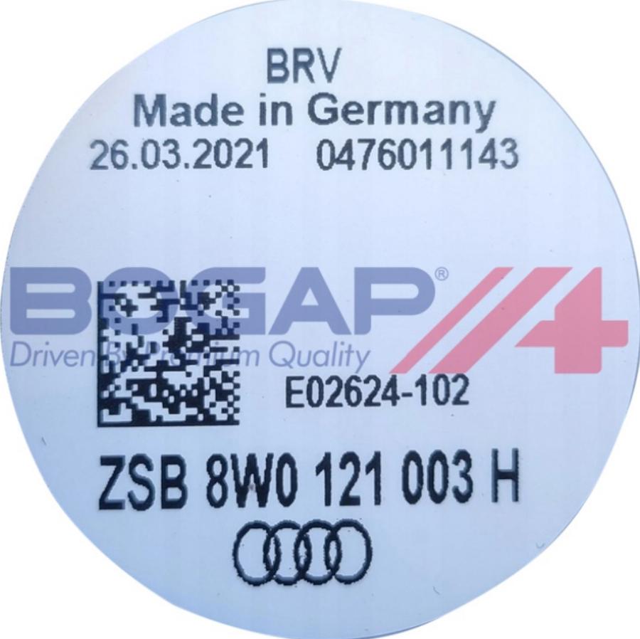 BOGAP A4243211 - Вентилятор, охолодження двигуна autozip.com.ua