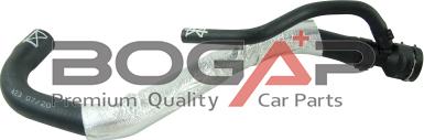 BOGAP A4228339 - Шланг радіатора autozip.com.ua