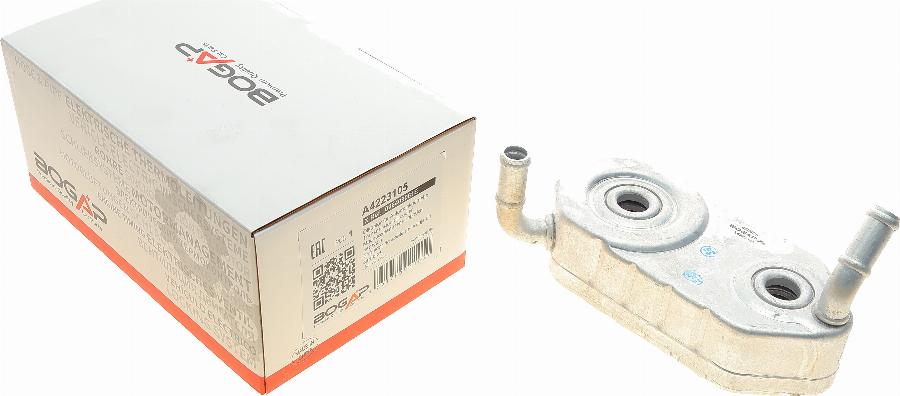 BOGAP A4223105 - Масляний радіатор, автоматична коробка передач autozip.com.ua