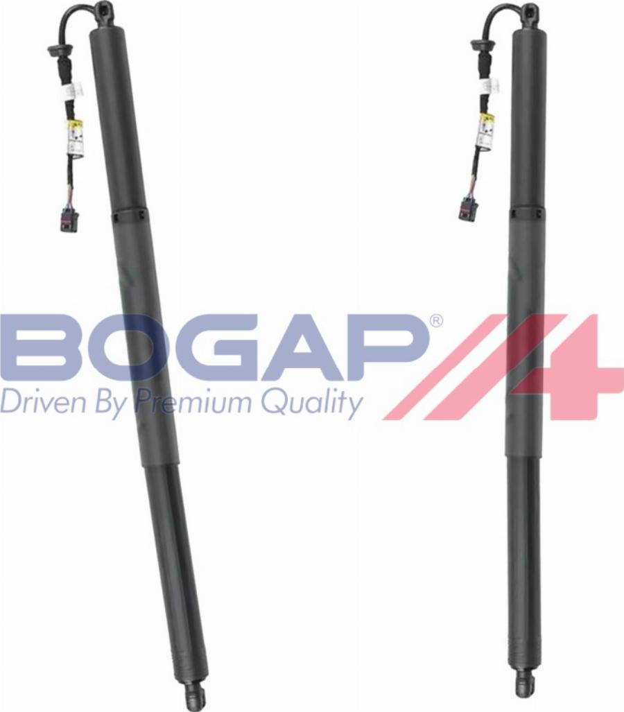 BOGAP A5260257 - Газова пружина, кришка багажник autozip.com.ua