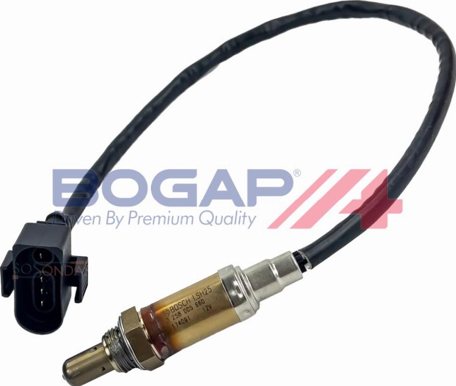 BOGAP A6119536 - Лямбда-зонд, датчик кисню autozip.com.ua