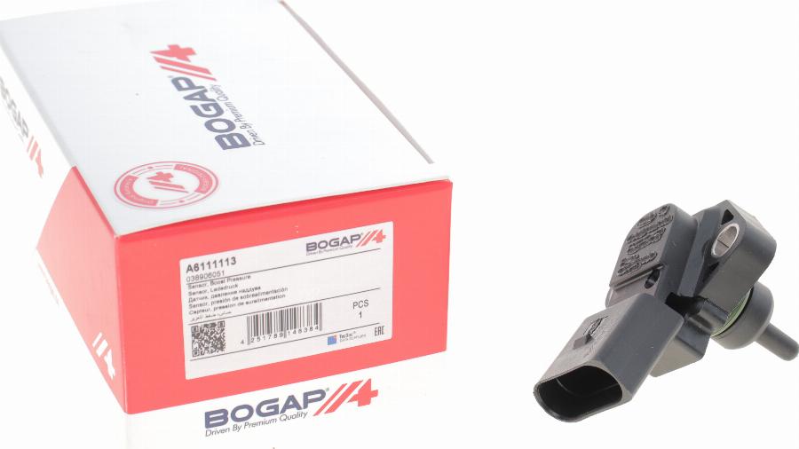 BOGAP A6111113 - Датчик тиску повітря, висотний коректор autozip.com.ua