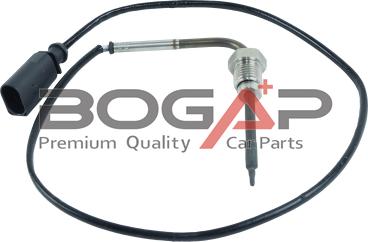 BOGAP A6120106 - Датчик, температура вихлопних газів autozip.com.ua