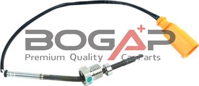 BOGAP A6120116 - Датчик, температура вихлопних газів autozip.com.ua