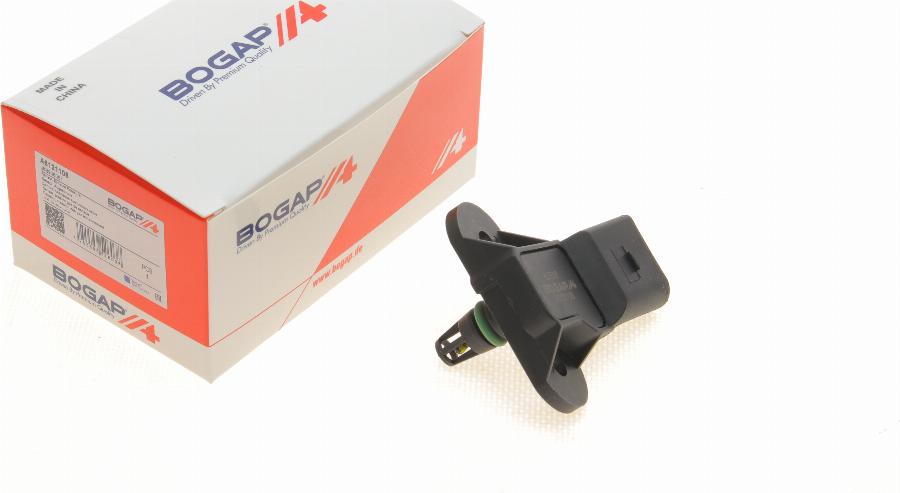 BOGAP A6121106 - Датчик, тиск вихлопних газів autozip.com.ua