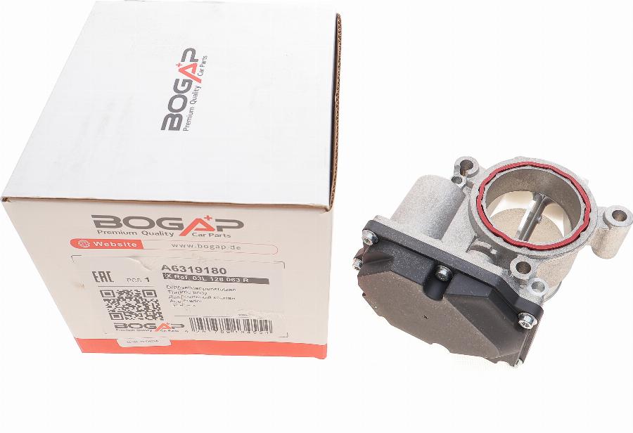 BOGAP A6319180 - Патрубок дросельної заслінки autozip.com.ua