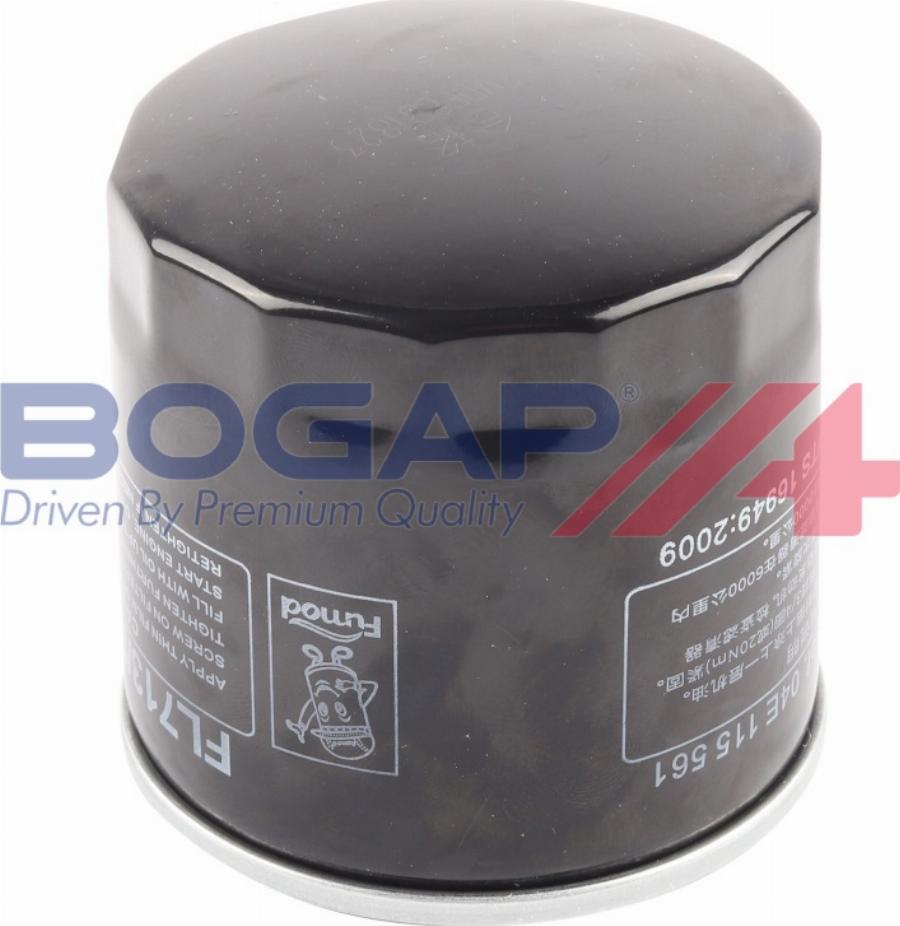 BOGAP A8113161 - Масляний фільтр autozip.com.ua