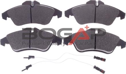 BOGAP A8210133 - Гальмівні колодки, дискові гальма autozip.com.ua