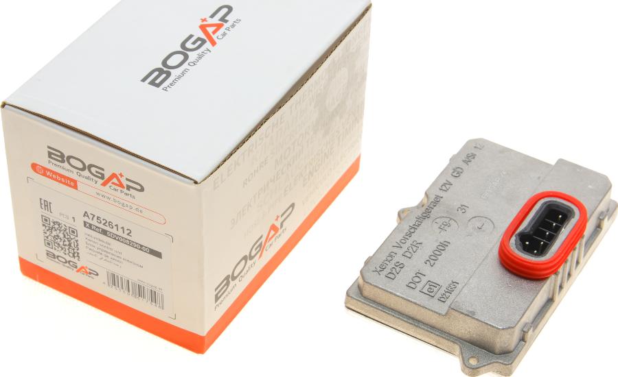 BOGAP A7526112 - Пристрій управління, освітлення autozip.com.ua