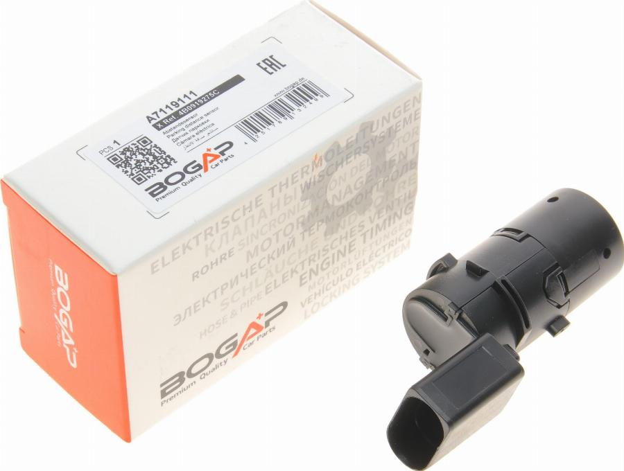 BOGAP A7119111 - Датчик, система допомоги при парковці autozip.com.ua