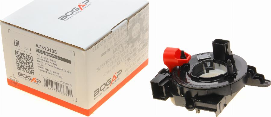 BOGAP A7310108 - Вита пружина, подушка безпеки autozip.com.ua