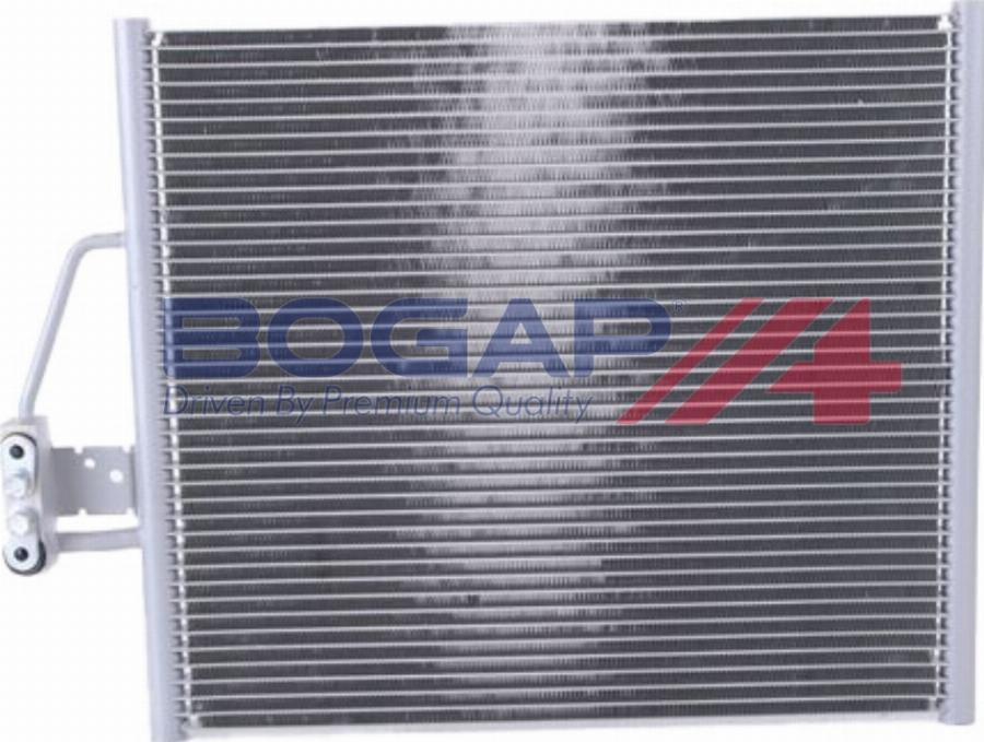 BOGAP B4117146 - Конденсатор, кондиціонер autozip.com.ua
