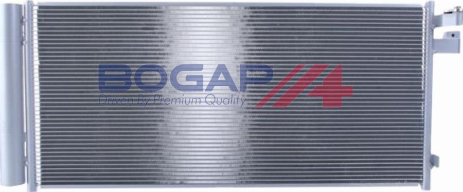 BOGAP B4117143 - Конденсатор, кондиціонер autozip.com.ua