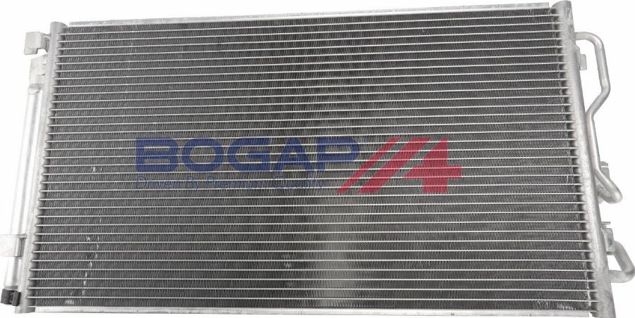BOGAP B4117105 - Конденсатор, кондиціонер autozip.com.ua