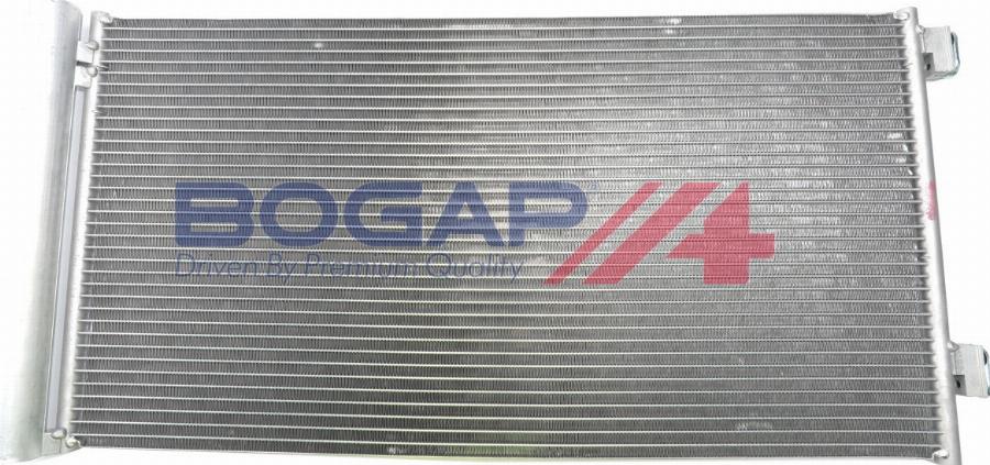 BOGAP B4117119 - Конденсатор, кондиціонер autozip.com.ua
