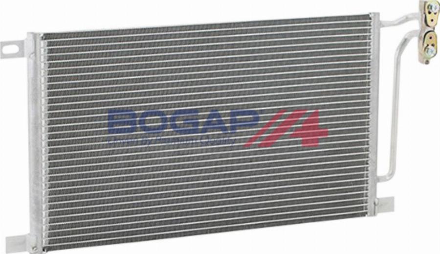 BOGAP B4117115 - Конденсатор, кондиціонер autozip.com.ua