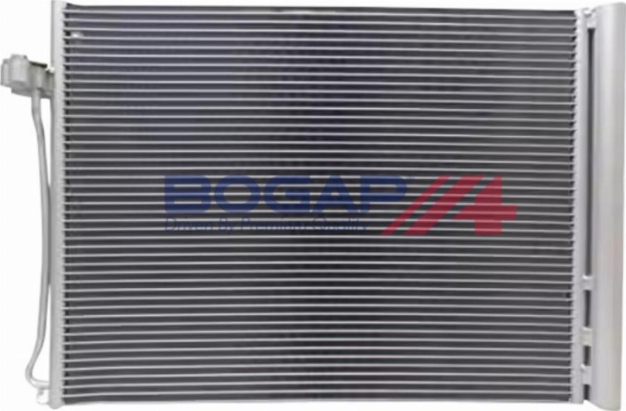 BOGAP B4117116 - Конденсатор, кондиціонер autozip.com.ua