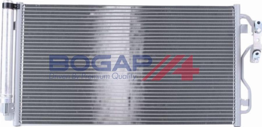 BOGAP B4117136 - Конденсатор, кондиціонер autozip.com.ua