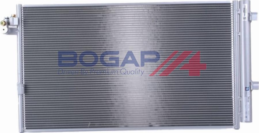 BOGAP B4117137 - Конденсатор, кондиціонер autozip.com.ua