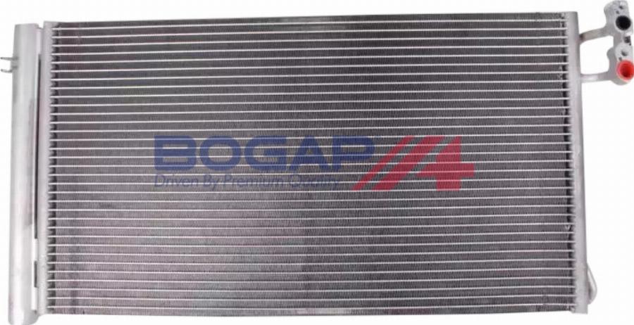BOGAP B4117120 - Конденсатор, кондиціонер autozip.com.ua