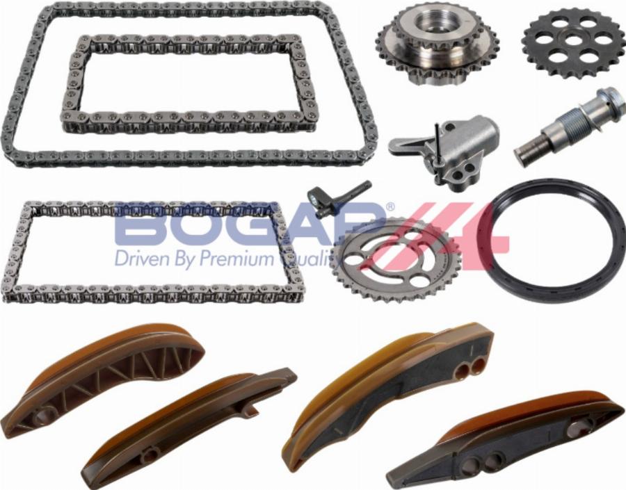 BOGAP B1328148 - Комплект ланцюга приводу распредвала autozip.com.ua
