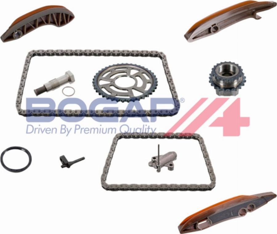 BOGAP B1328143 - Комплект ланцюга приводу распредвала autozip.com.ua