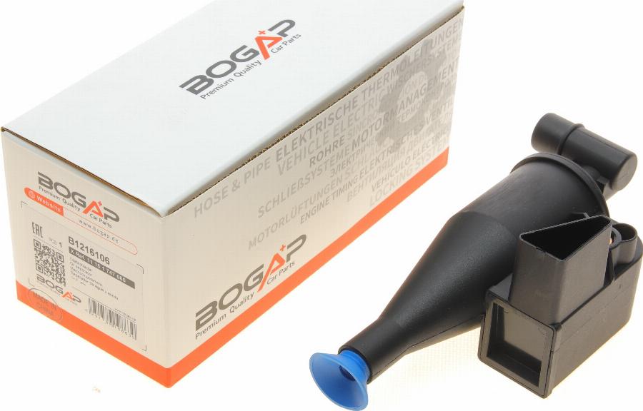 BOGAP B1216106 - Маслознімний щиток, вентиляція картера autozip.com.ua