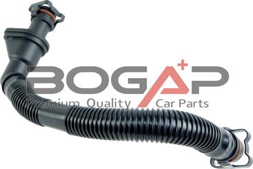 BOGAP B1210152 - Шланг, вентиляція картера autozip.com.ua