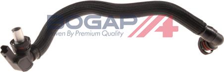 BOGAP B1210174 - Шланг, вентиляція картера autozip.com.ua