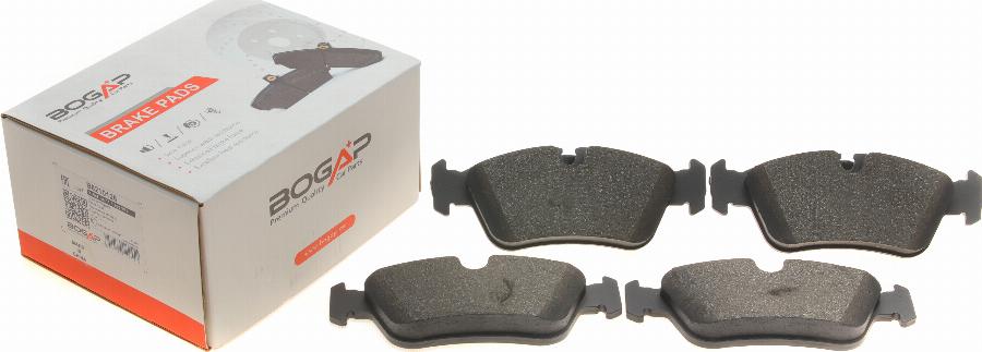 BOGAP B8210126 - Гальмівні колодки, дискові гальма autozip.com.ua