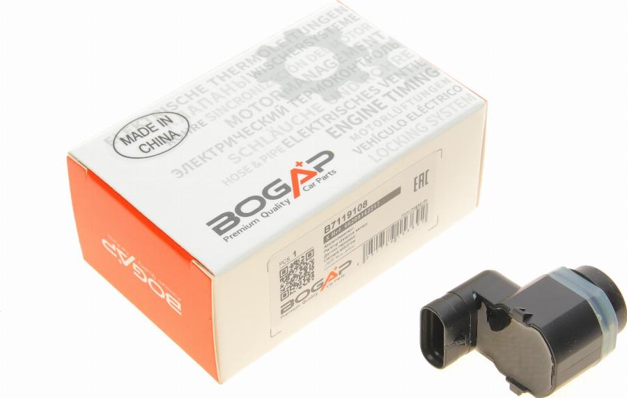 BOGAP B7119108 - Датчик, система допомоги при парковці autozip.com.ua