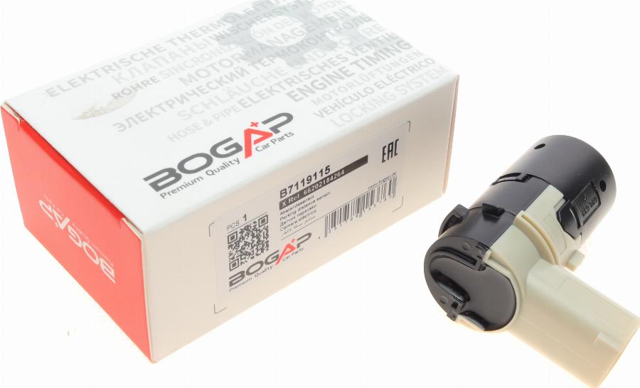 BOGAP B7119115 - Датчик, система допомоги при парковці autozip.com.ua