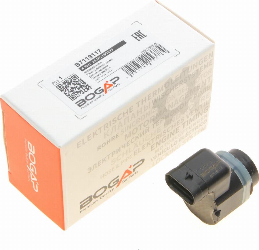 BOGAP B7119117 - Датчик, система допомоги при парковці autozip.com.ua